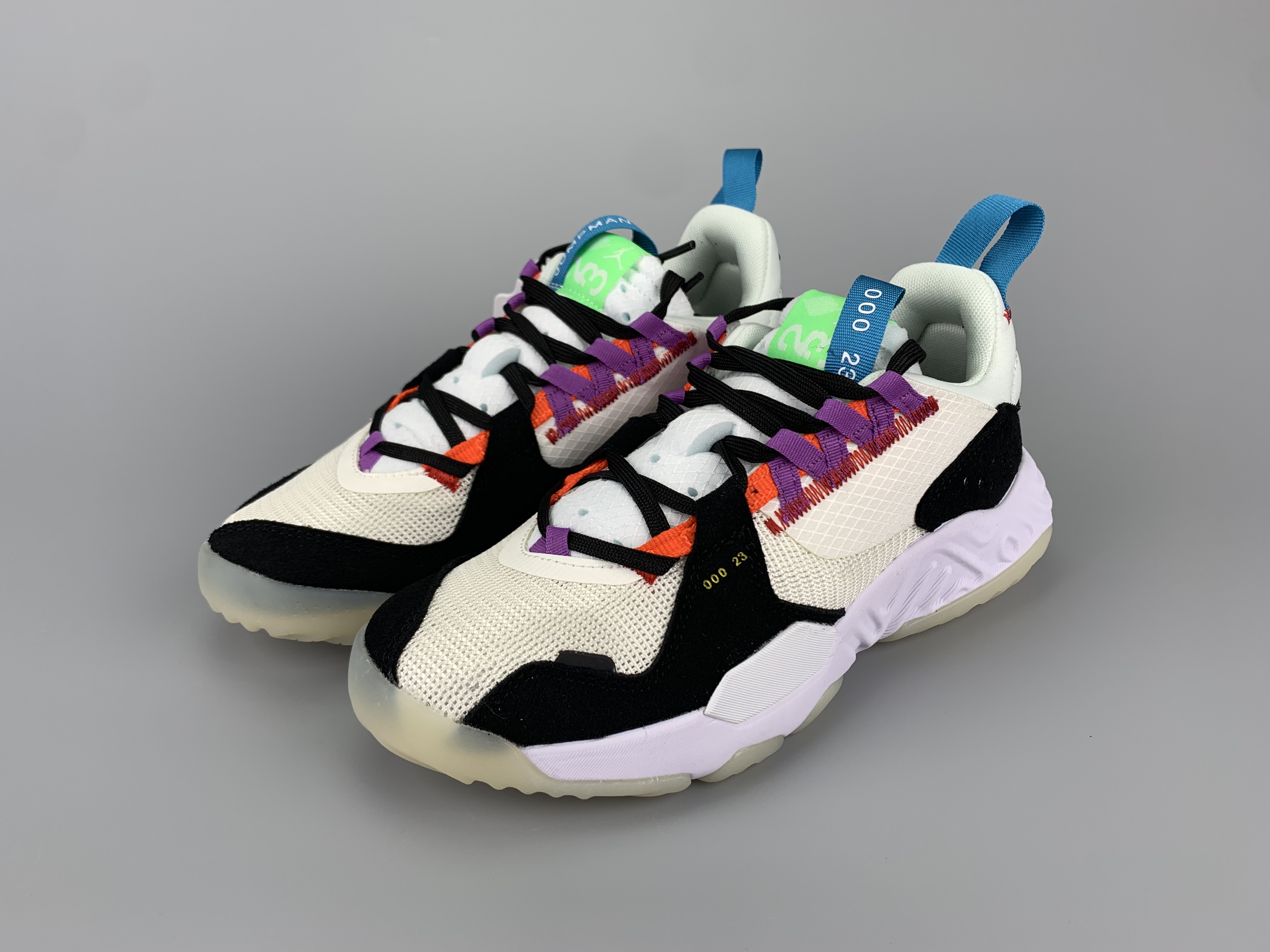 Jordan Delta SP White Purple Black Running Shoes